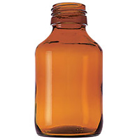 SECRO PP28 50ml Amber Glass Bottle